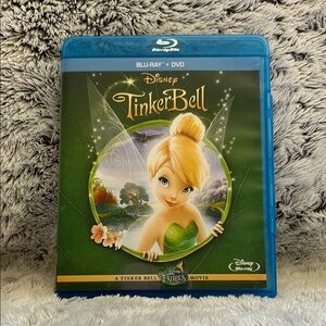 Disney Tinker Bell 2-Disc Combo in Blue and Green Packaging